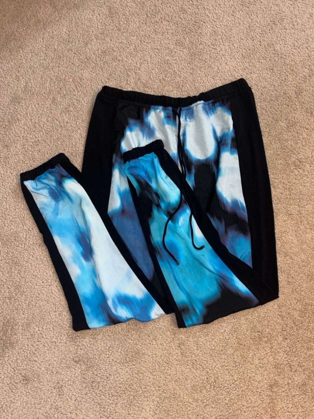 Tahari Colorful Silky Joggers